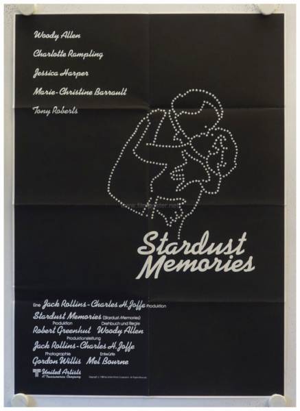 Stardust Memories originales deutsches Filmplakat